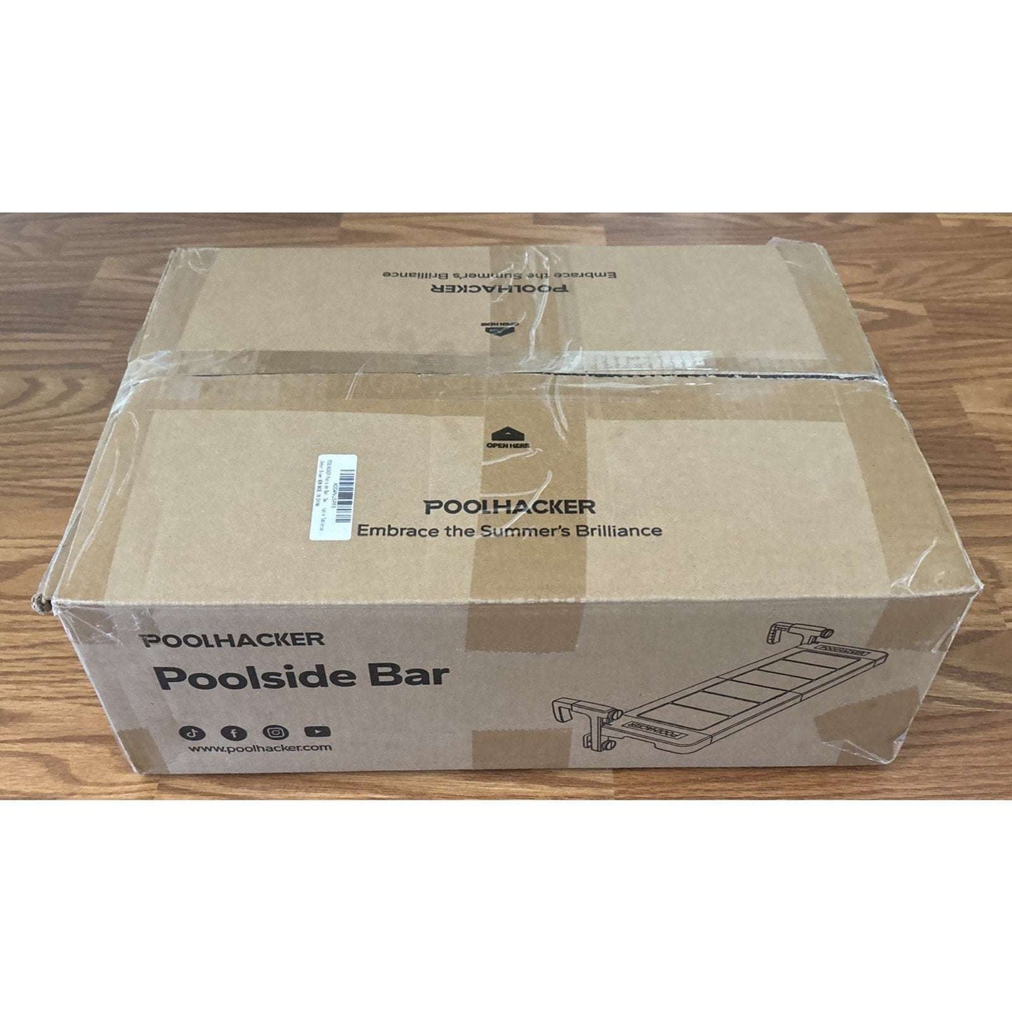 Poolside Bar, Swim Up Bar for Above-Ground Swimming Pools Patio Pool Side Table