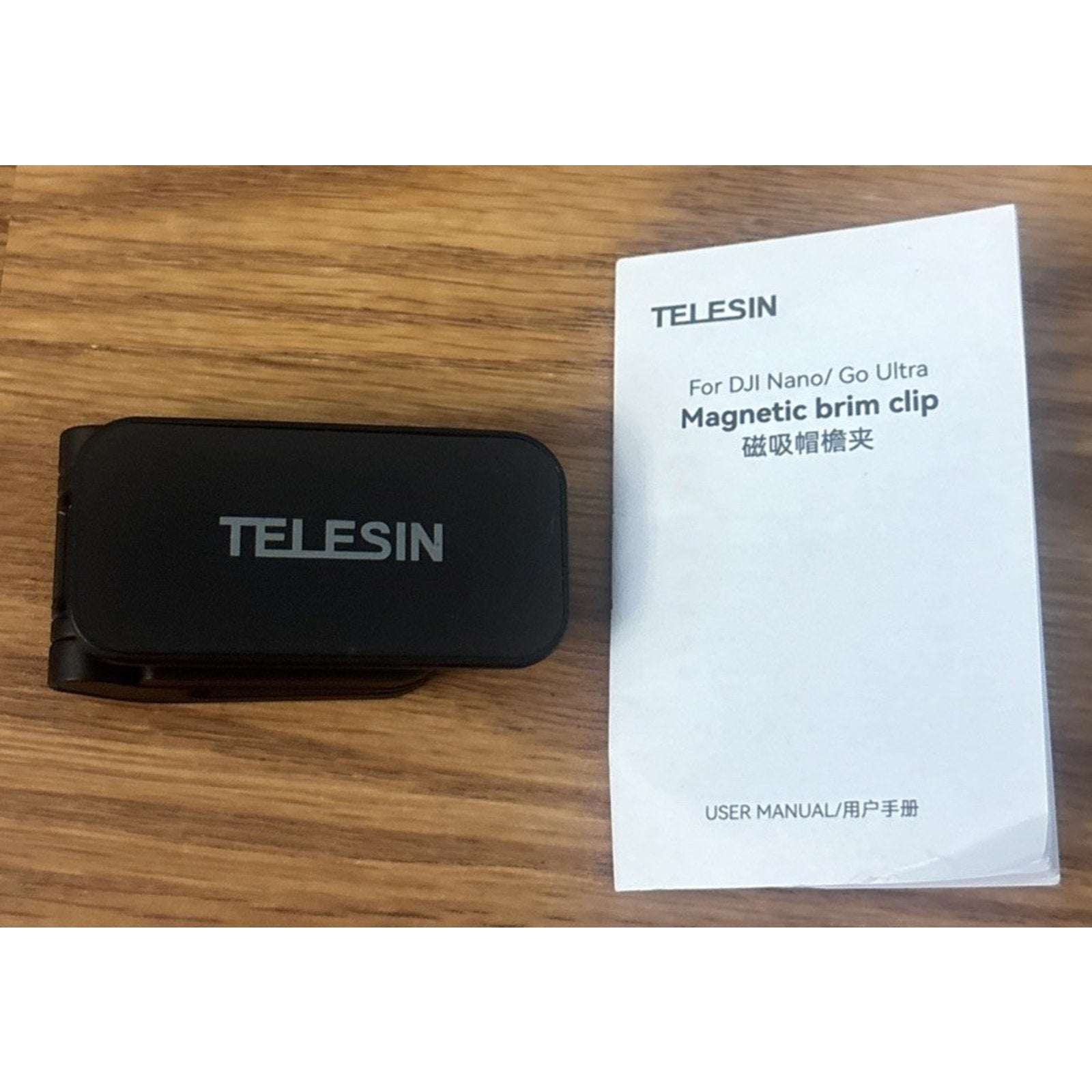 TELESIN Magnetic Quick-Release Cap Hat Brim Clip Camera Mount for DJI OSMO NANO