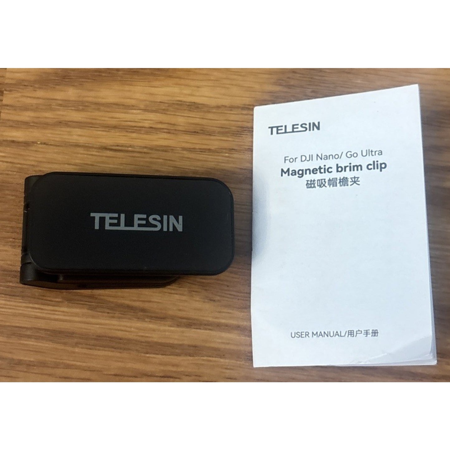 TELESIN Magnetic Quick-Release Cap Hat Brim Clip Camera Mount for DJI OSMO NANO