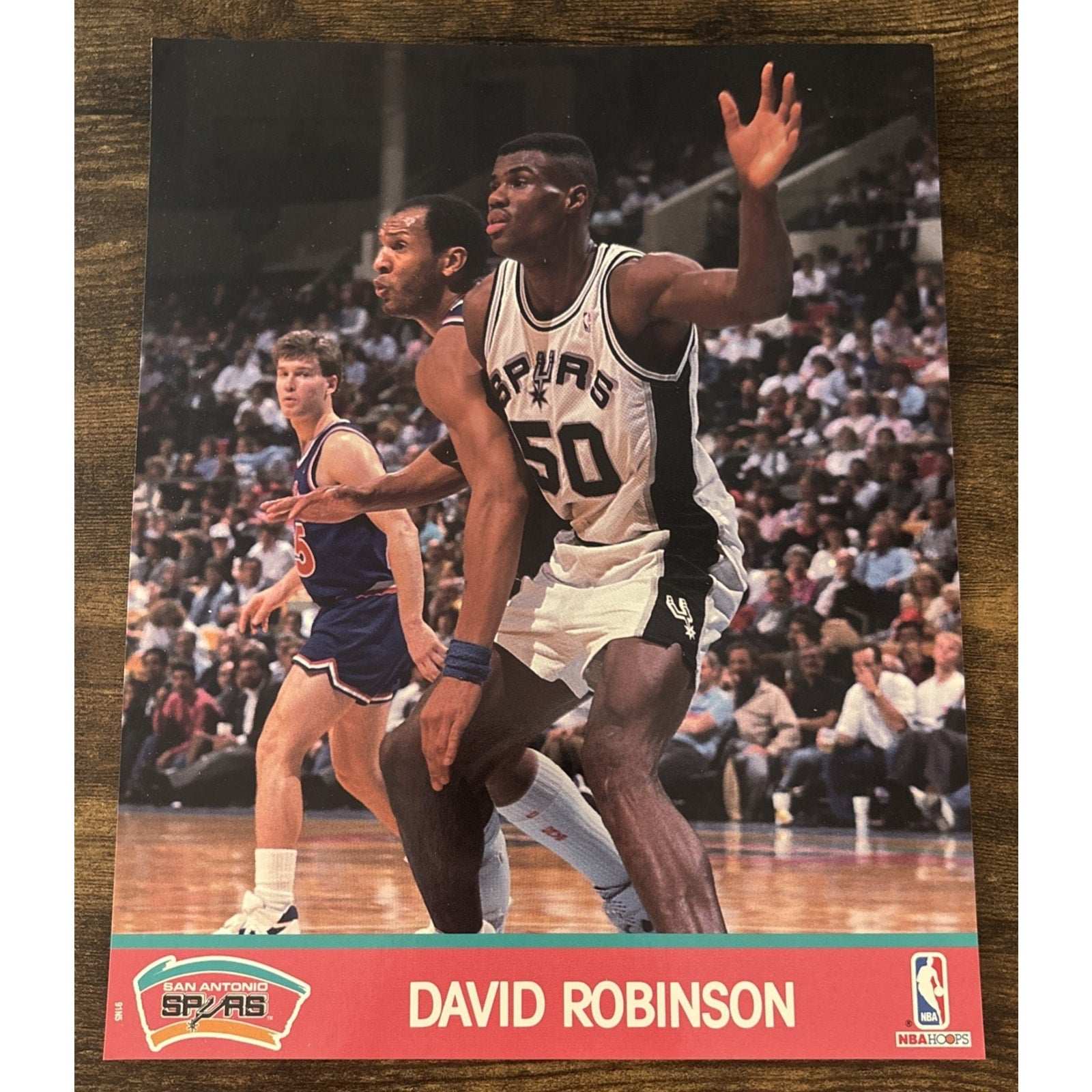 DAVID ROBINSON Spurs 1991 NBA Hoops Action Photos 8x10 Glossy Team Sets