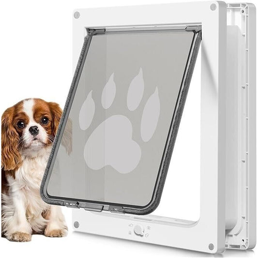 CEESC Dog Door for Pets up to 20 Lb, Weatherproof Pet Door Cats & Dogs Durable