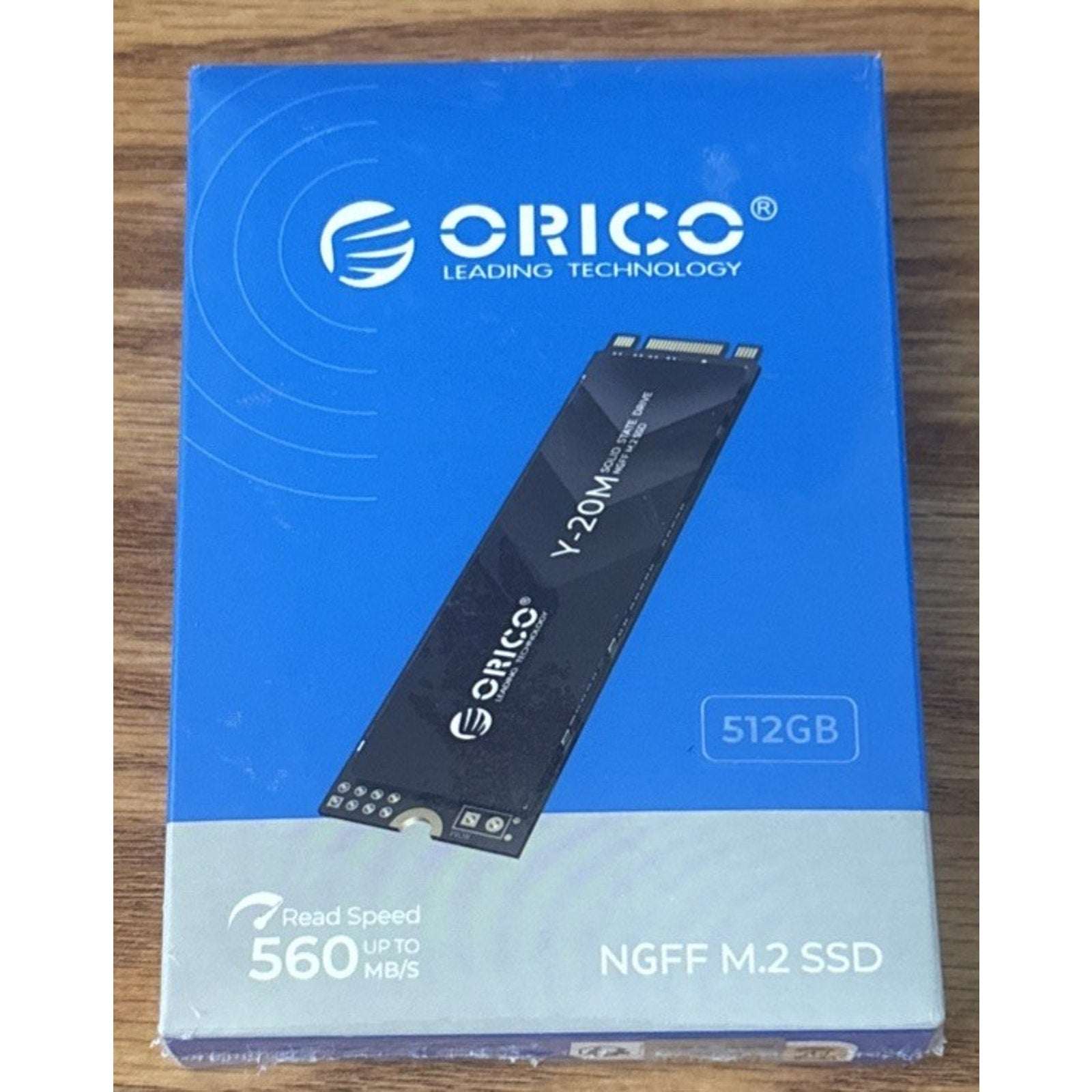 ORICO Y-20M 512GB M.2 2280 SATA SSD NGFF Internal Solid State Hard Drive SEALED