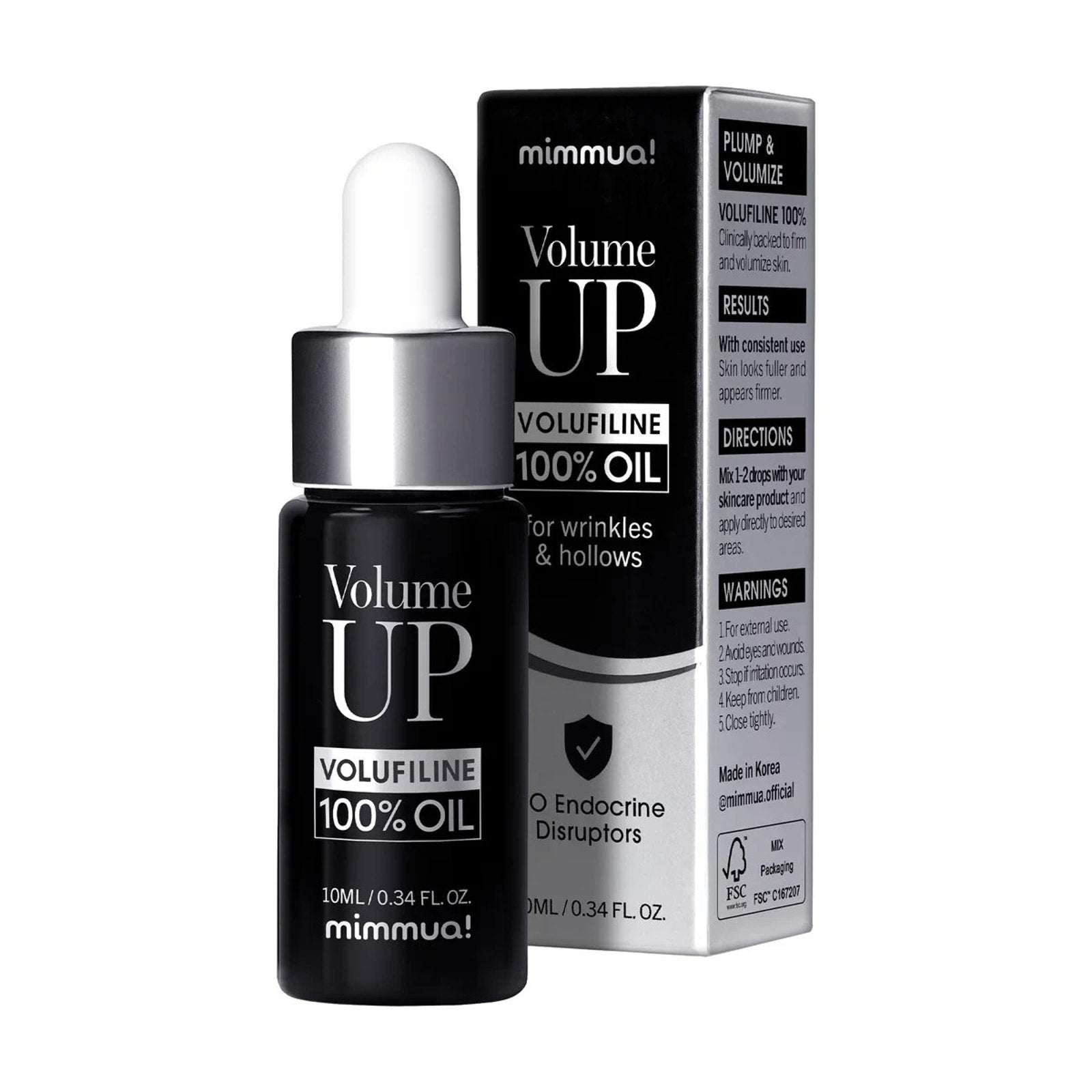 mimmua! Volume UP VOLUFILINE 100% Oil Skin Plumping Anti-Aging Topical Filler