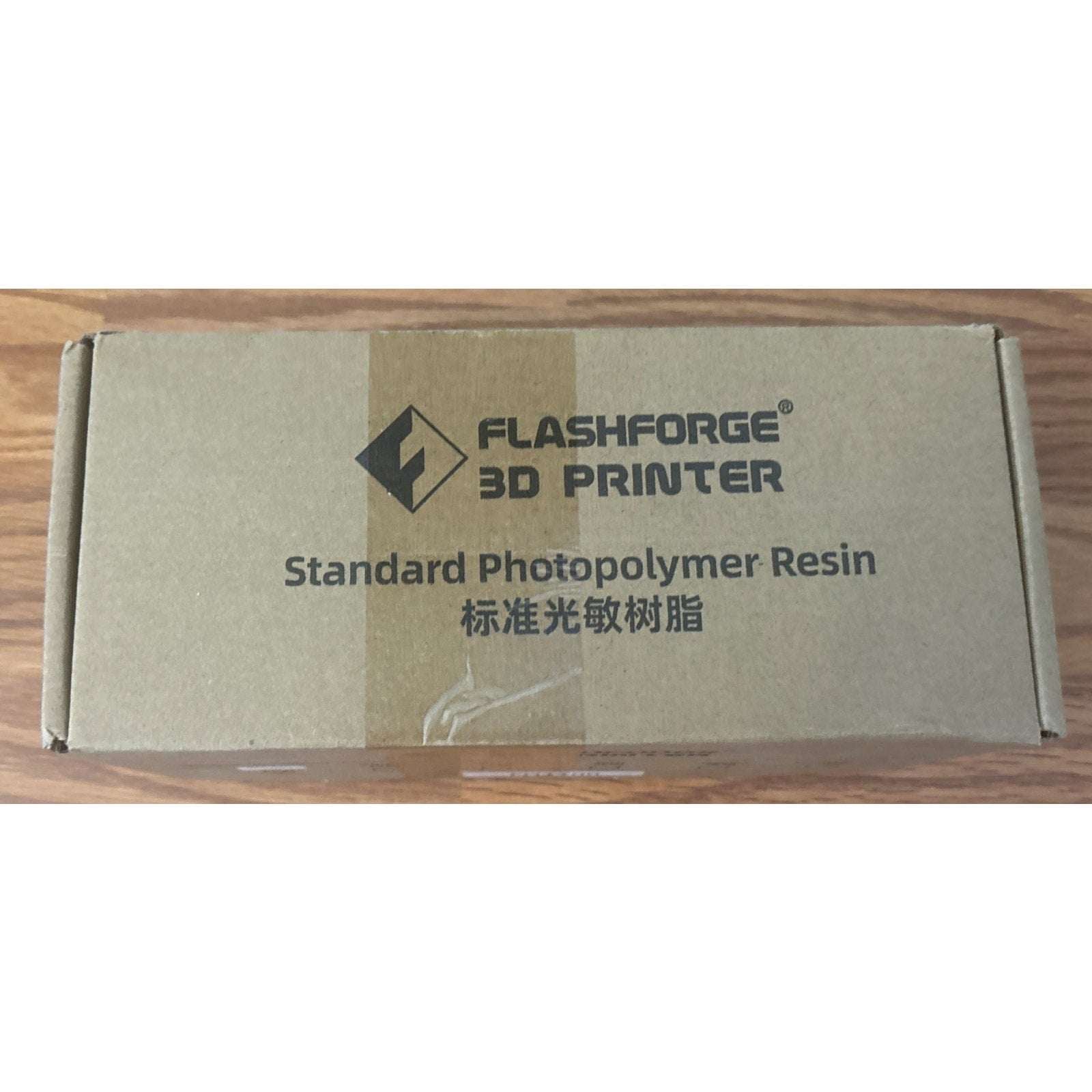 FlashForge 3D Printer Standard Photopolymer Resin 1000g DARK GREY
