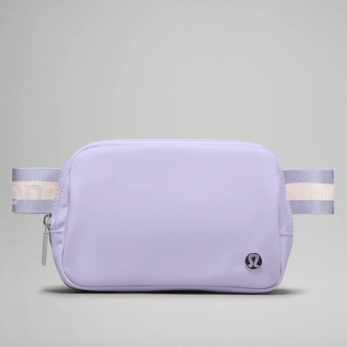 NWT Lululemon Everywhere Wordmark Crossbody Belt Bag 1L - Lilac Purple/Silver