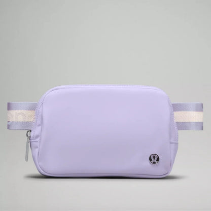 NWT Lululemon Everywhere Wordmark Crossbody Belt Bag 1L - Lilac Purple/Silver