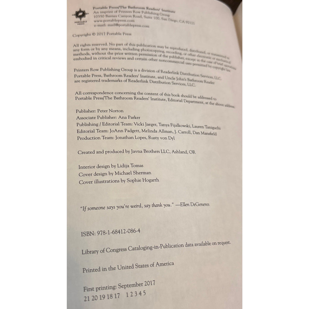 Uncle John's OLD FAITHFUL 30th Anniversary Bathroom Reader flexibound