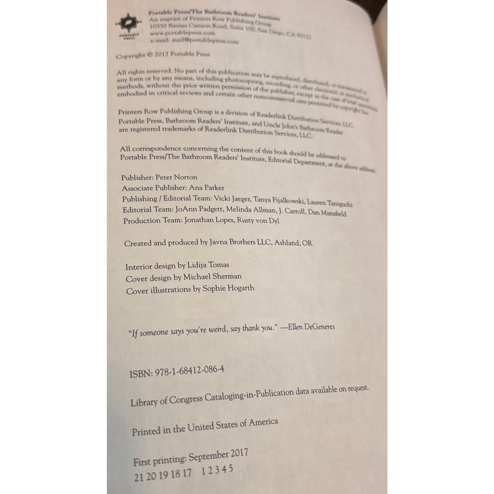 Uncle John's OLD FAITHFUL 30th Anniversary Bathroom Reader flexibound