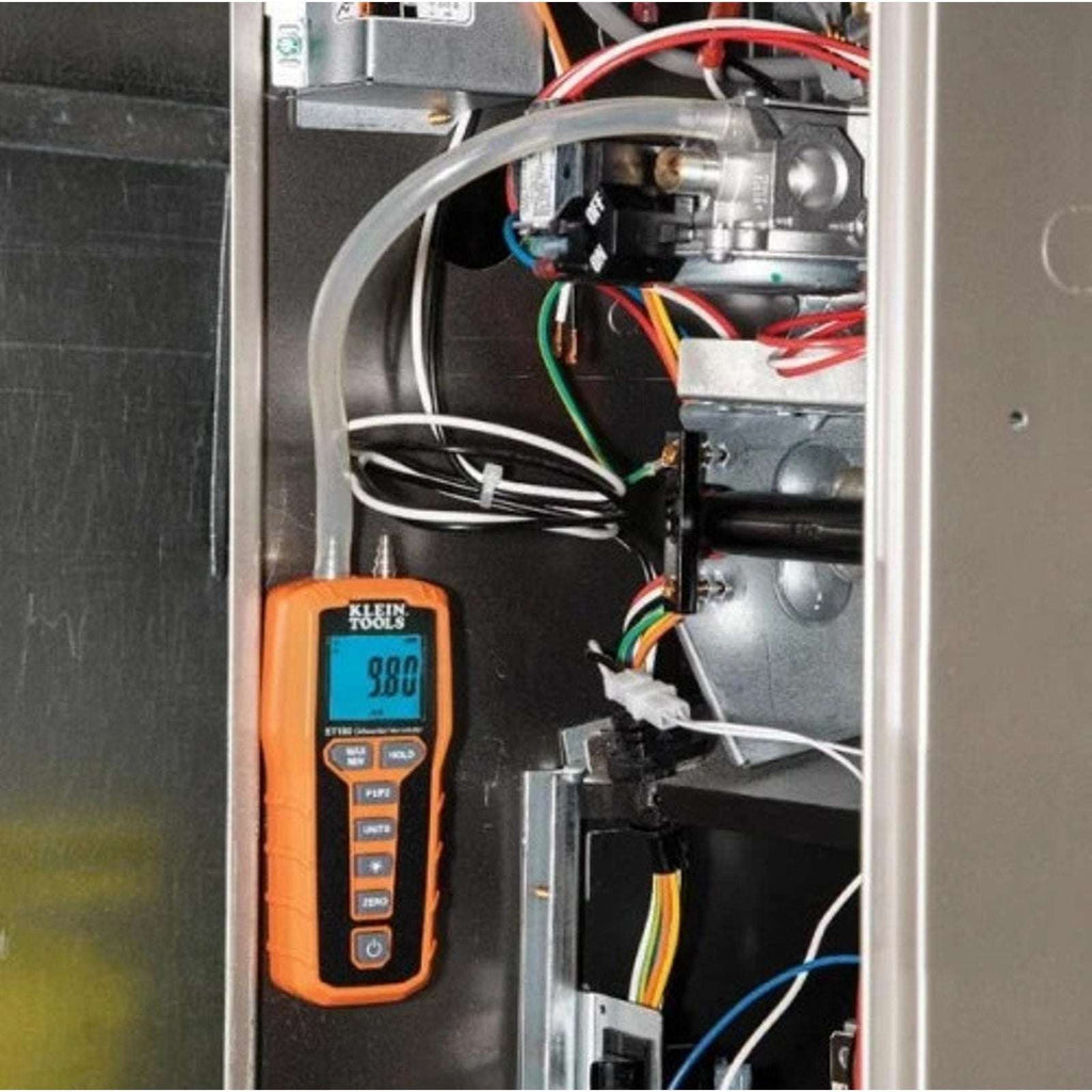 ZIBOO JL3MN Manometer Probe Kit for Klein Tools ET180 Digital Manometer w/ Case
