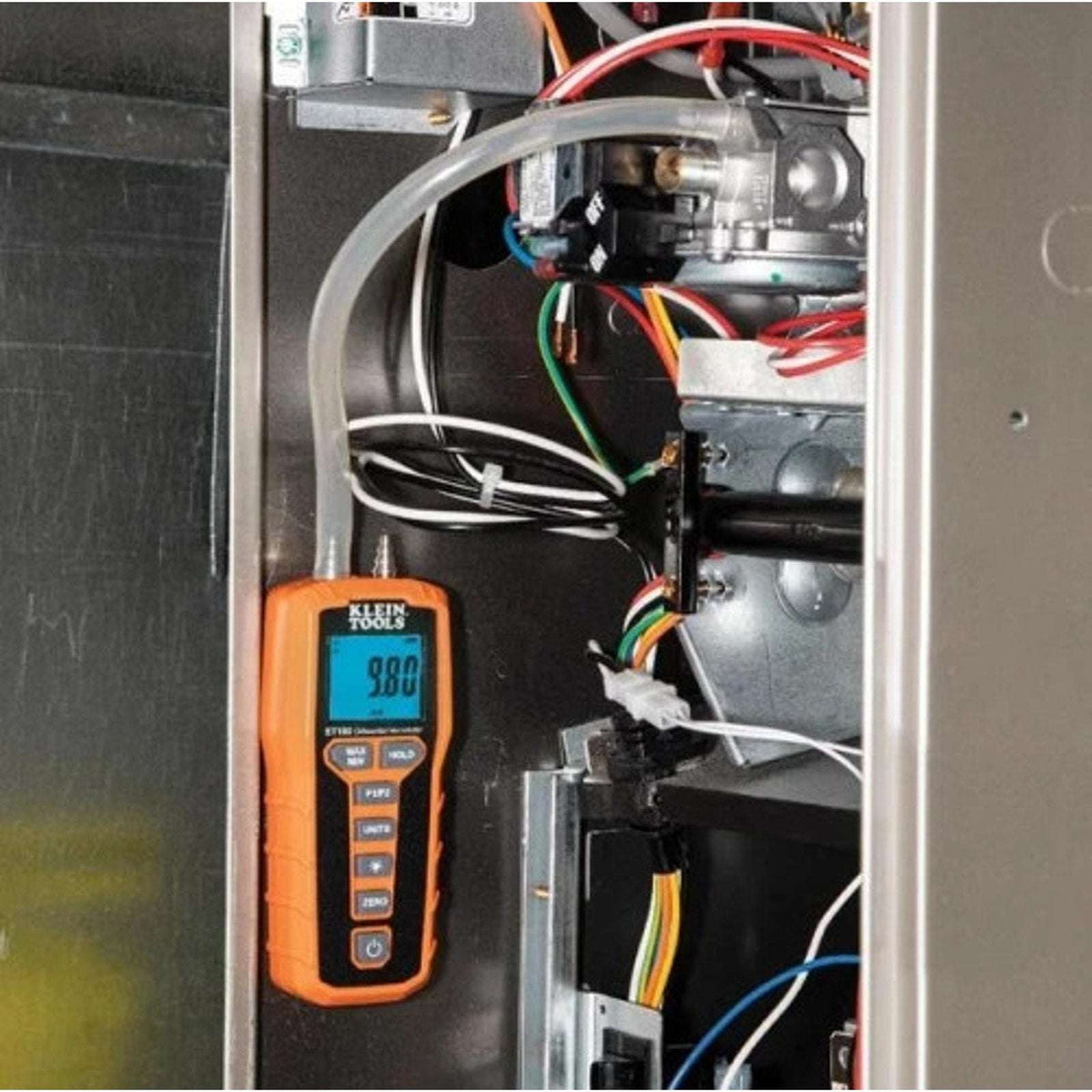 ZIBOO JL3MN Manometer Probe Kit for Klein Tools ET180 Digital Manometer w/ Case