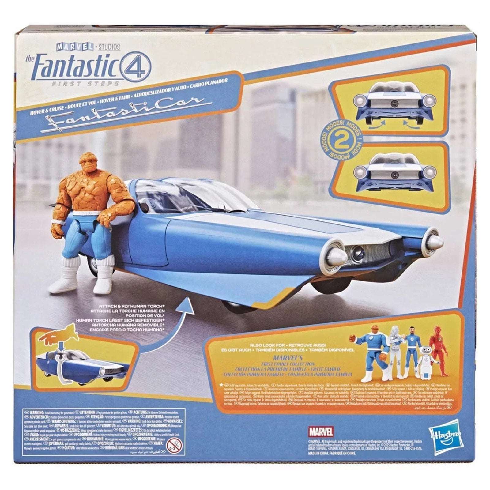 Marvel Studios The Fantastic 4 First Steps Hover & Cruise FantastiCar The Thing