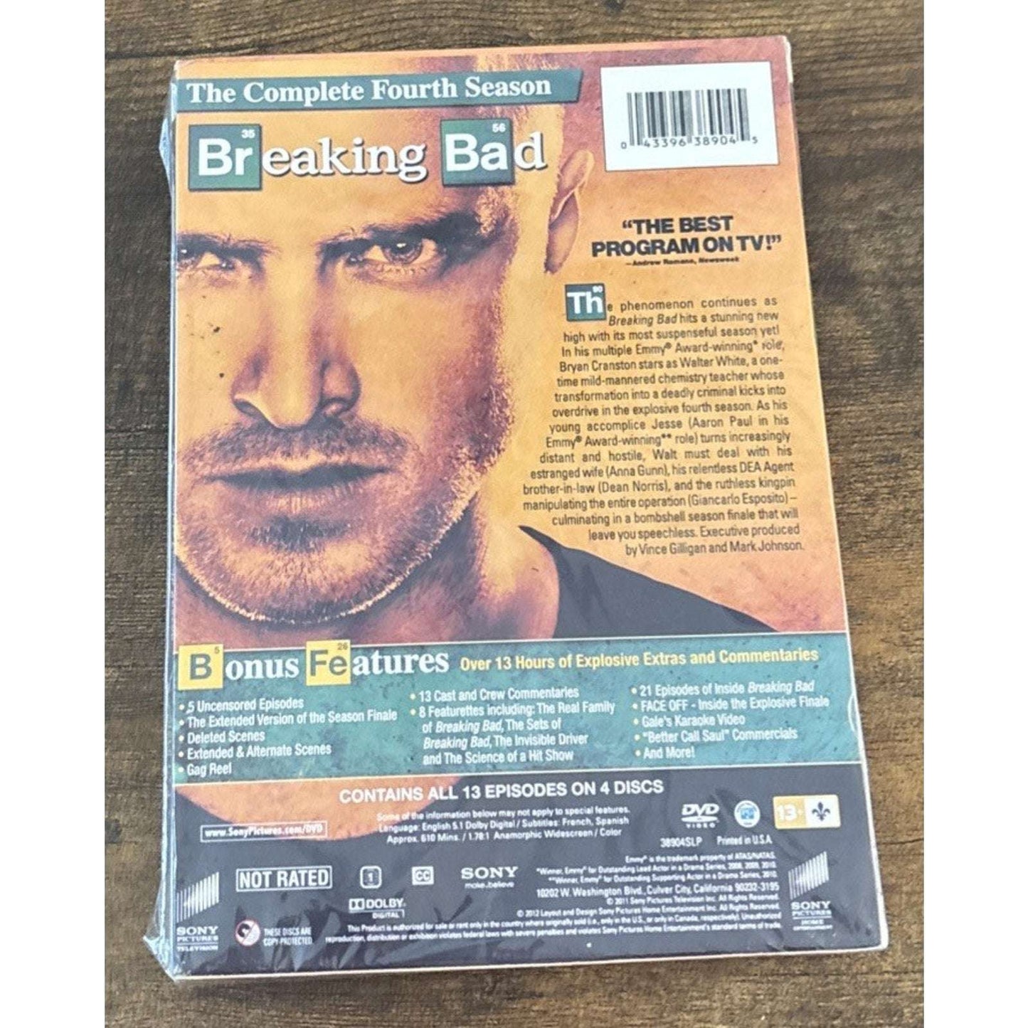 Breaking Bad TV Series DVD Lot Complete Seasons 2, 3 & 4 - 12 Dics in Total