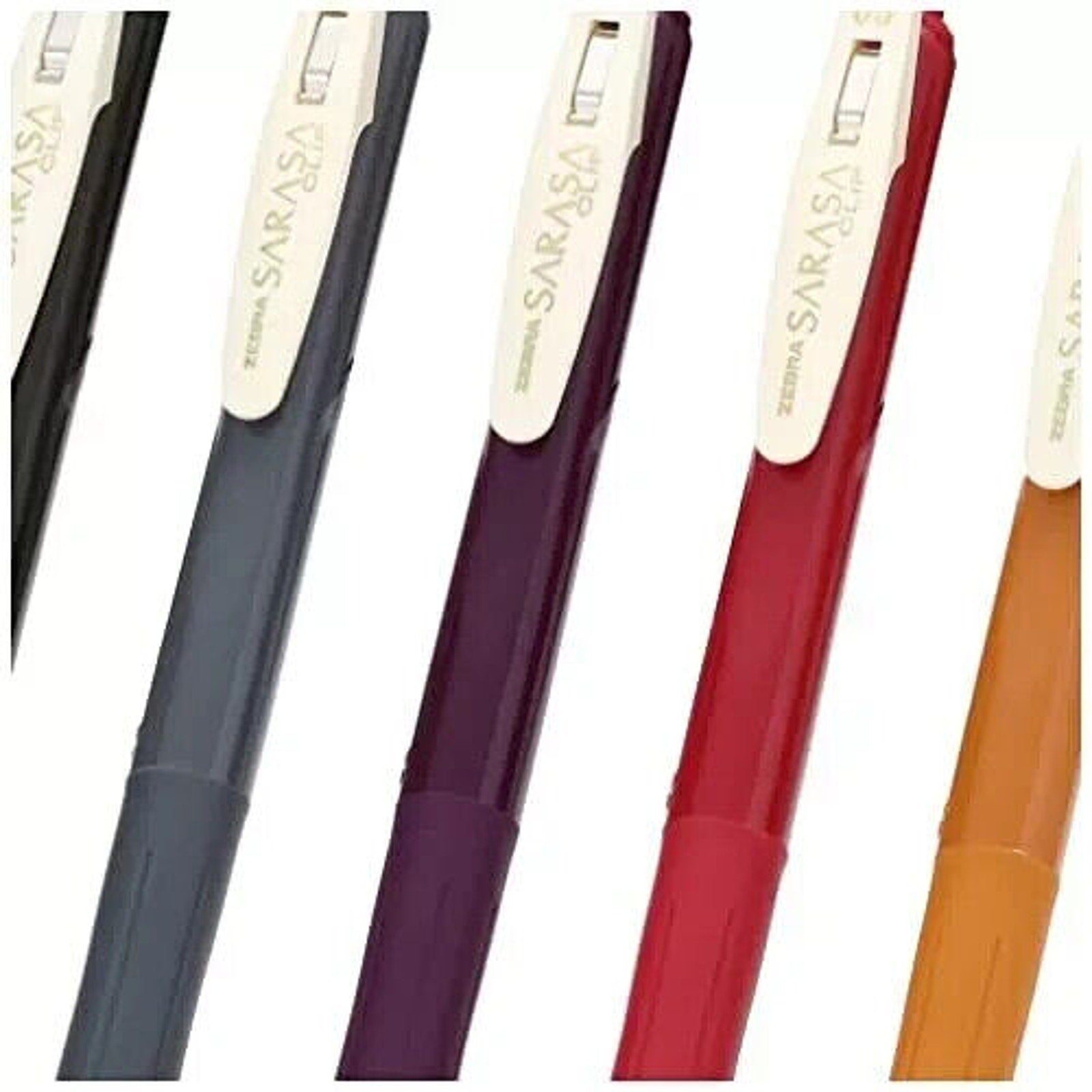 ZEBRA Gel Ballpoint Pen Sarasa 0.5mm 5 Vintage Color Colorset JJ15-5C-VI2