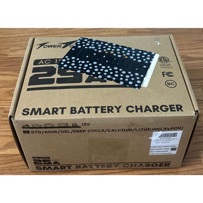 TowerTop 25A PRO Max 3/15/25A 12V Smart Battery Charger AGM Lithium(LiFePO4)