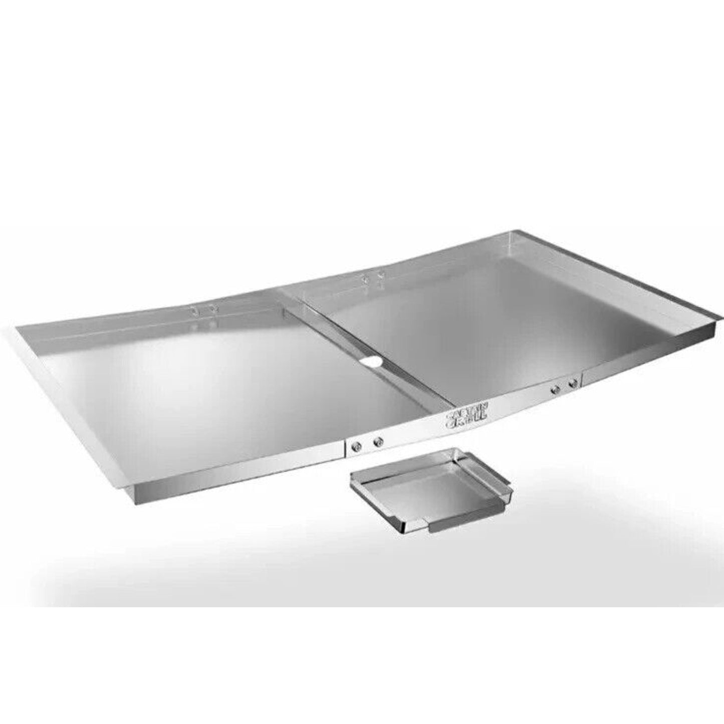 Captain Grill Grease Tray Set Adjustable Length Between 24” and 30” Universal