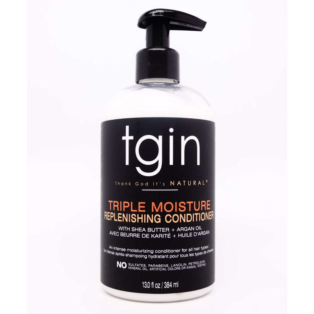 tgin Triple Moisture Replenishing Conditioner w/ Shea Butter & Argan Oil 13floz