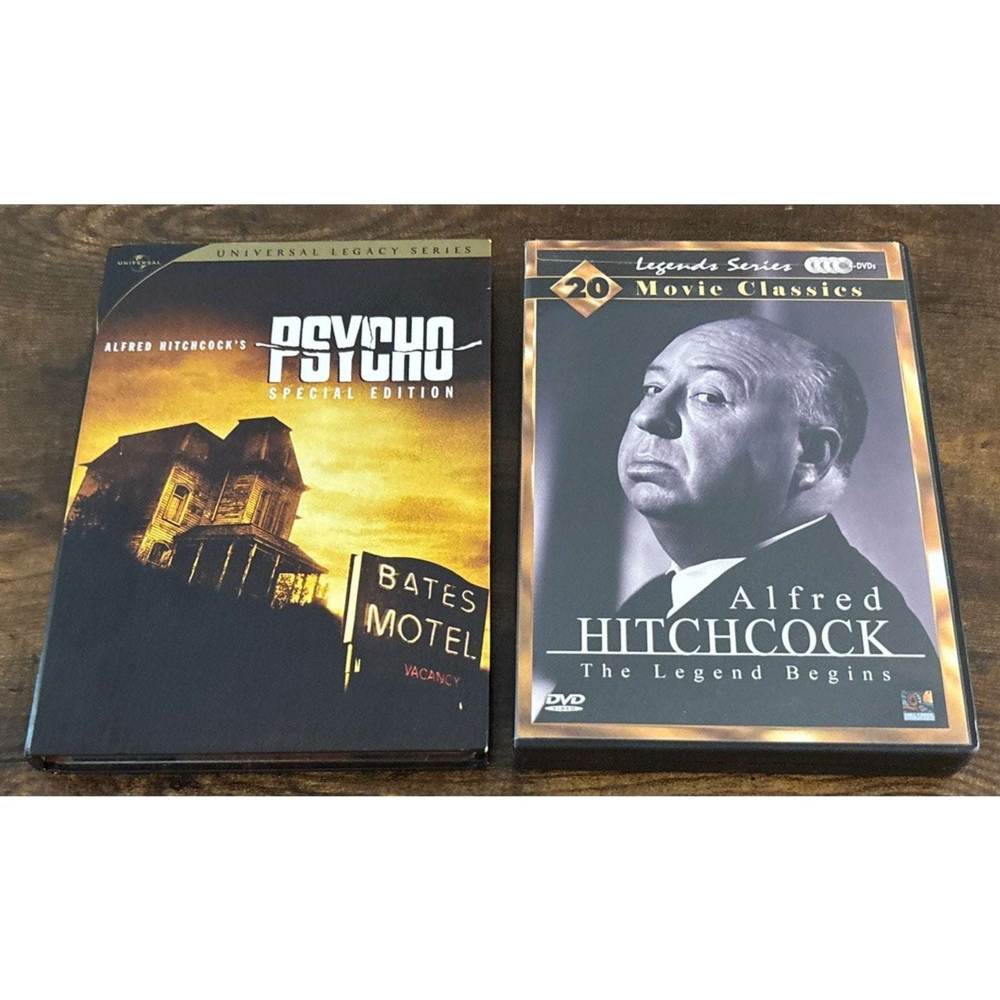 Alfred Hitchcocks Psycho 2-Disc DVD Set Special Ed Legacy Series & 4-Disc Legend