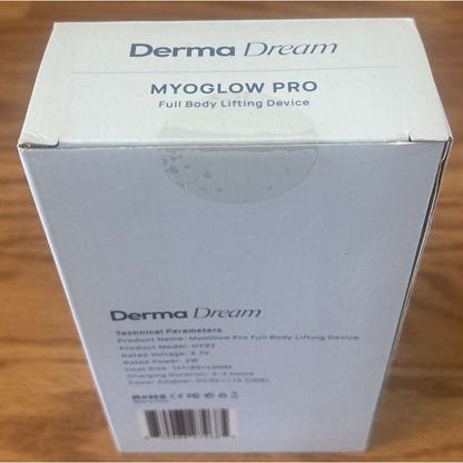 Derma Dream MYOGLOW PRO FULL BODY Firming Lifting Device w/ 2 HEAT/7 LIGHT MODES