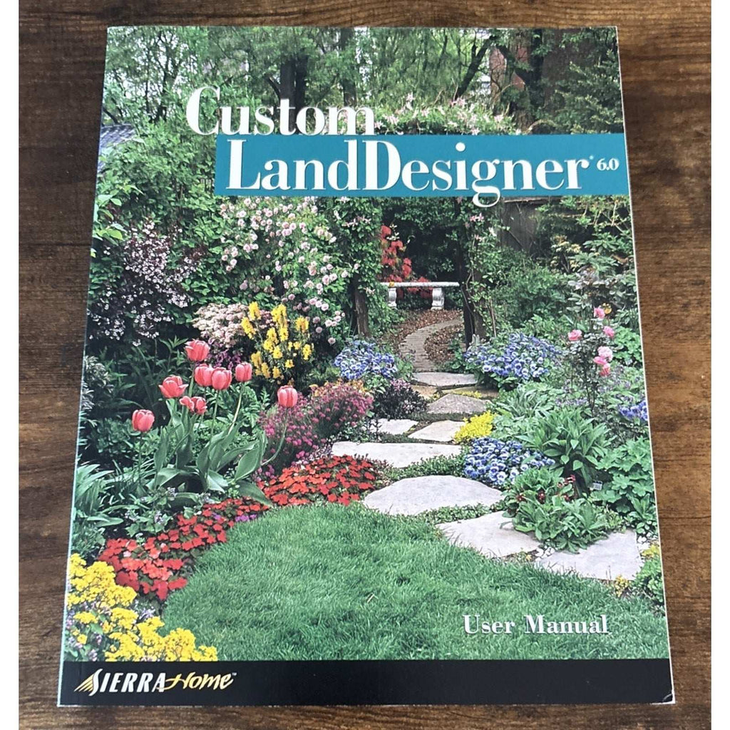 Sierra Home Custom 3D 6.0 LandDesigner Landscaping Software Windows 95/98/2000