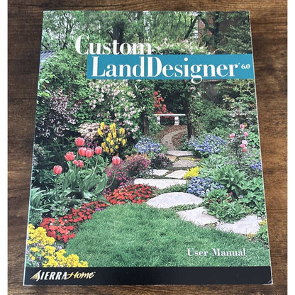 Sierra Home Custom 3D 6.0 LandDesigner Landscaping Software Windows 95/98/2000