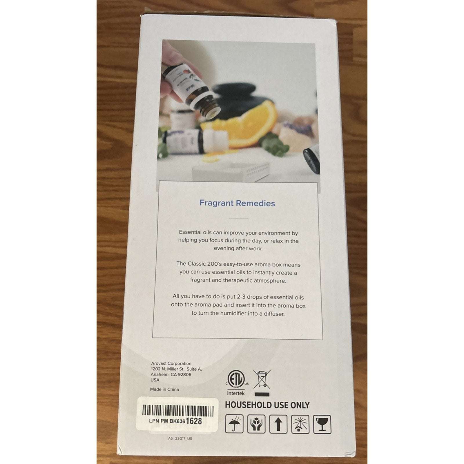 Levoit 4L Ultrasonic Cool Mist Humidifier & Aromatherapy Diffuser Auto-Off Quiet