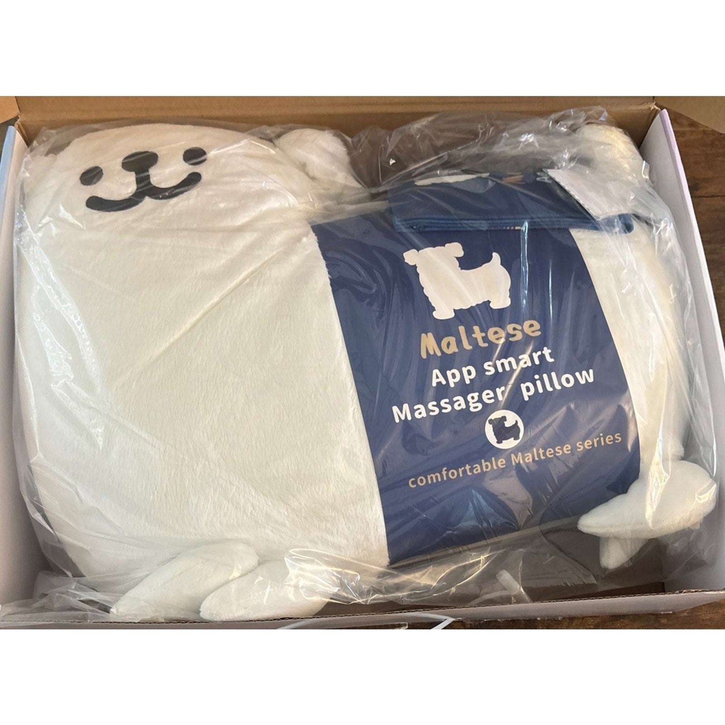 SOFT PUPPY BUDDY Heated 3-Speed Massager Timer, Rechargeable, Remote App Control