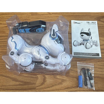 Interactive Programable Smart Robot Dog Rechargeable Voice Guard Mode Imitation