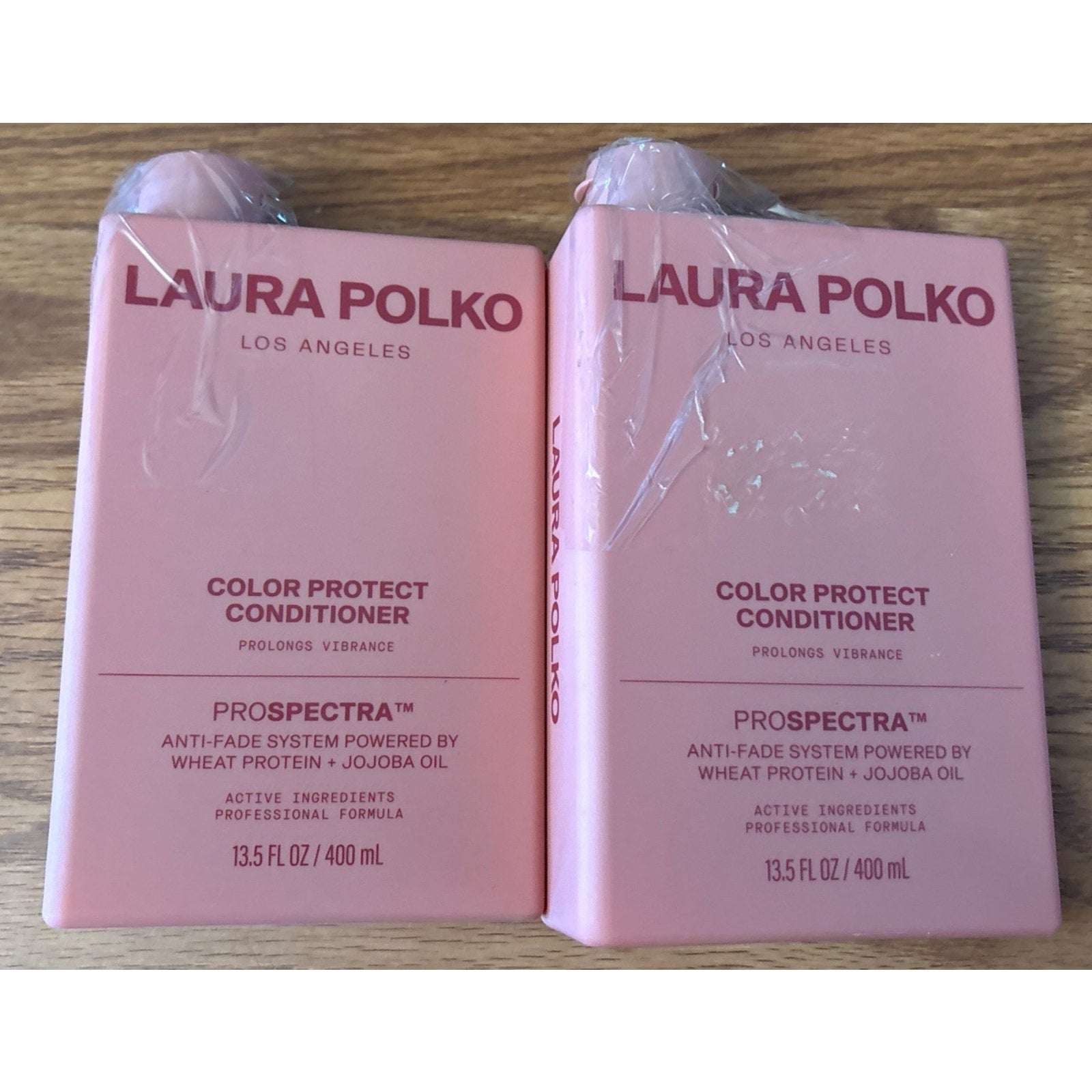 2PC Laura Polko ProSpectra Color Protect Conditioner JOJOBA Oil + Wheat Protein