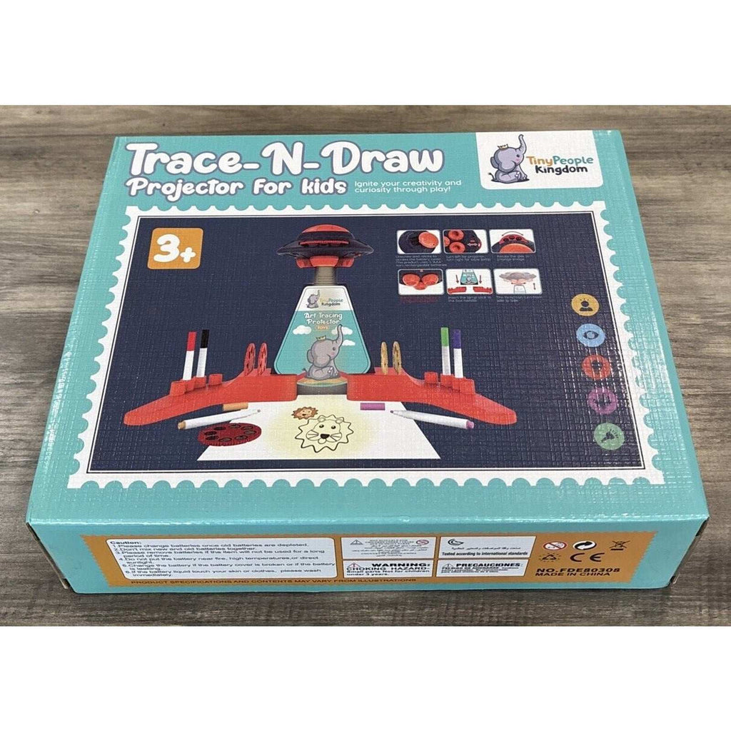 TPKingdom Trace N Draw Drawing 2.0 Smart LED Art Projector 6 Discs 48 Traceable