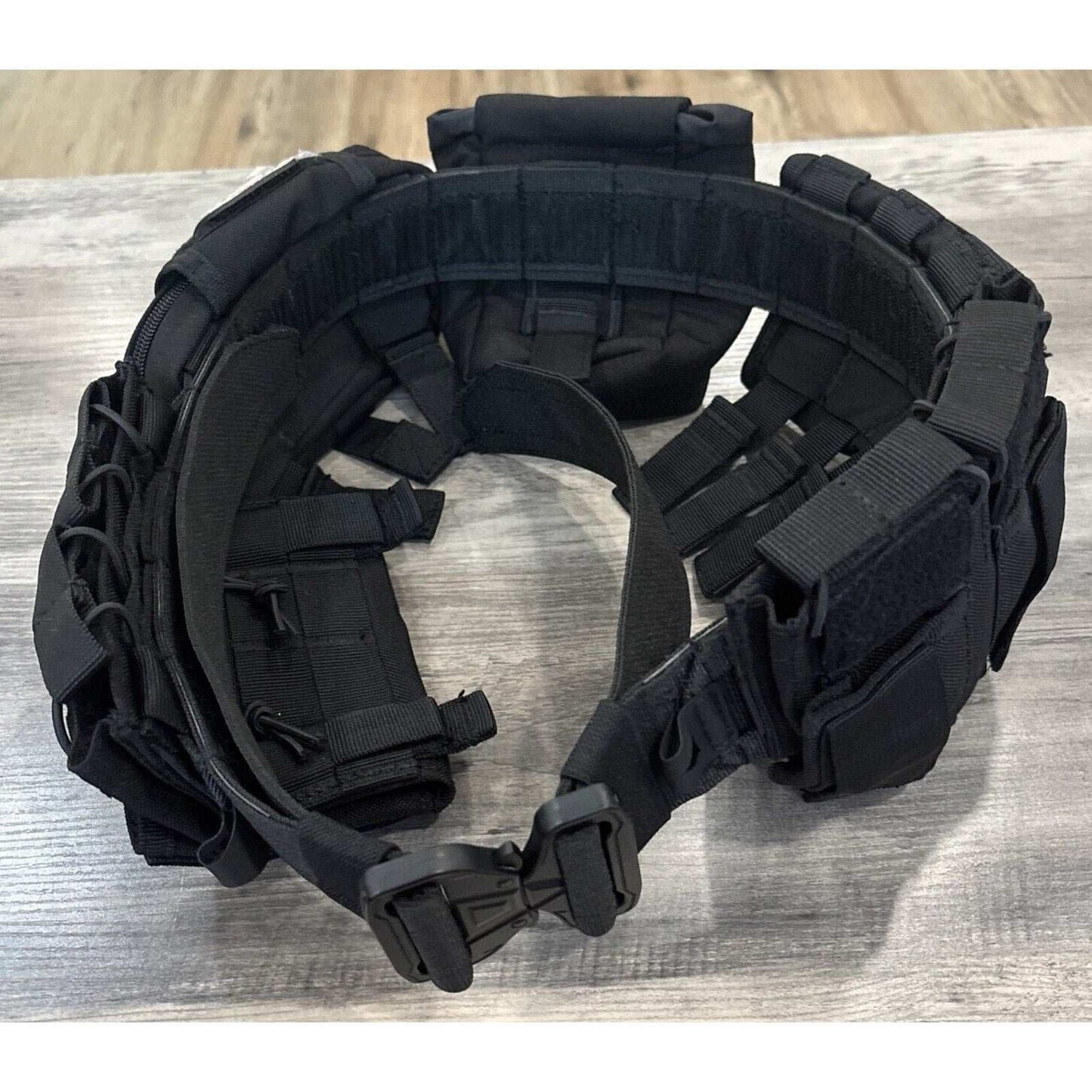 YAKEDA Tactical Duty 7in1 Battle Belt Law Enforcement Police Utility Adjustable