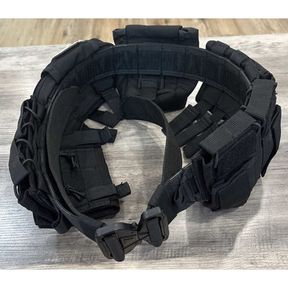 YAKEDA Tactical Duty 7in1 Battle Belt Law Enforcement Police Utility Adjustable