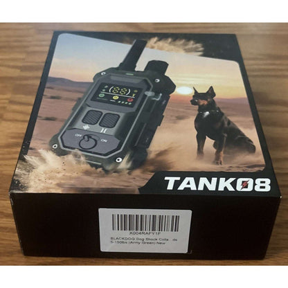 BLACKDOG Military Dog Shock Collar 4200ft Training Collar w/ Remote & LED Light