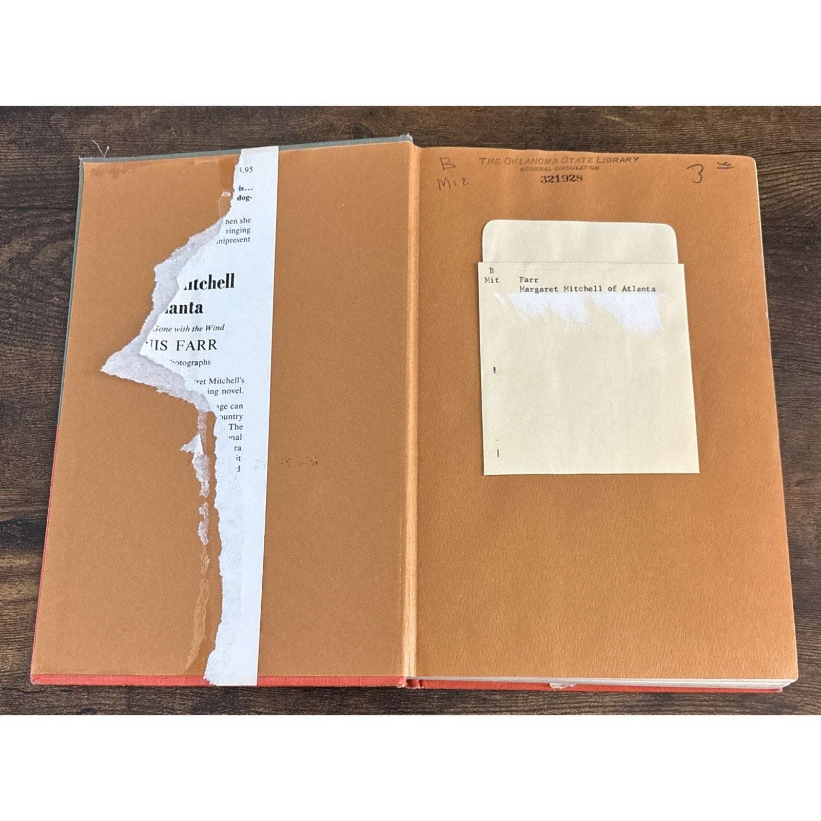 Margaret Mitchell of Atlanta: The Author of Gone With The Wind by Finis Farr HC