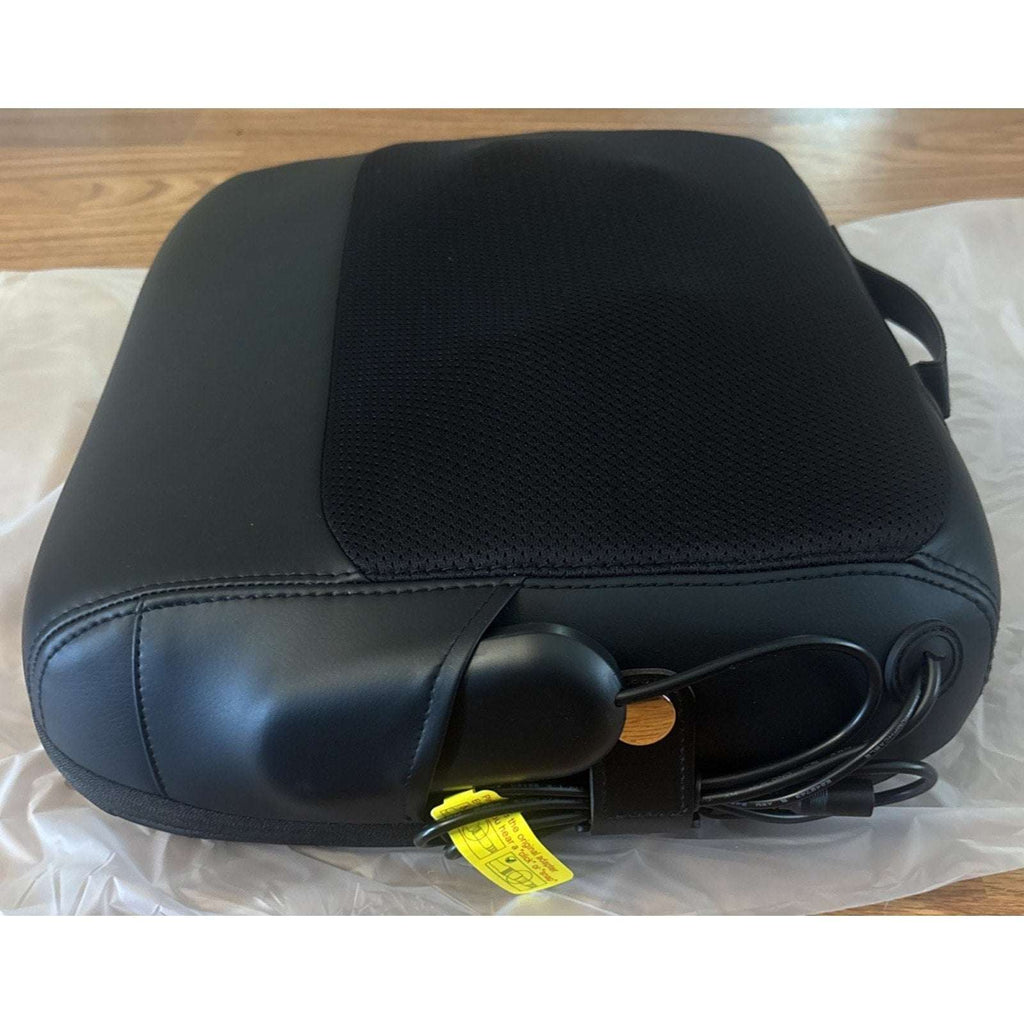 KNQZE 3-in-1 Shiatsu Back Massager Heated Lumbar Support 4D Kneading Deep Tissue