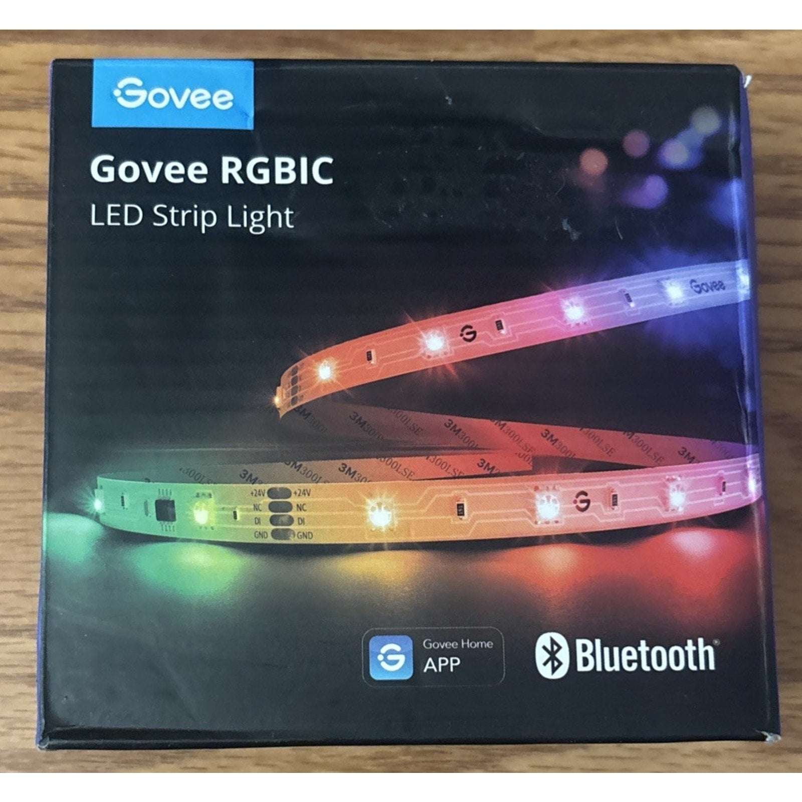 Govee RGBIC LED Strip Lights Smart Bluetooth 16.4' Segmented Control, DIY, Music