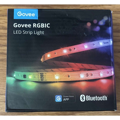 Govee RGBIC LED Strip Lights Smart Bluetooth 16.4' Segmented Control, DIY, Music