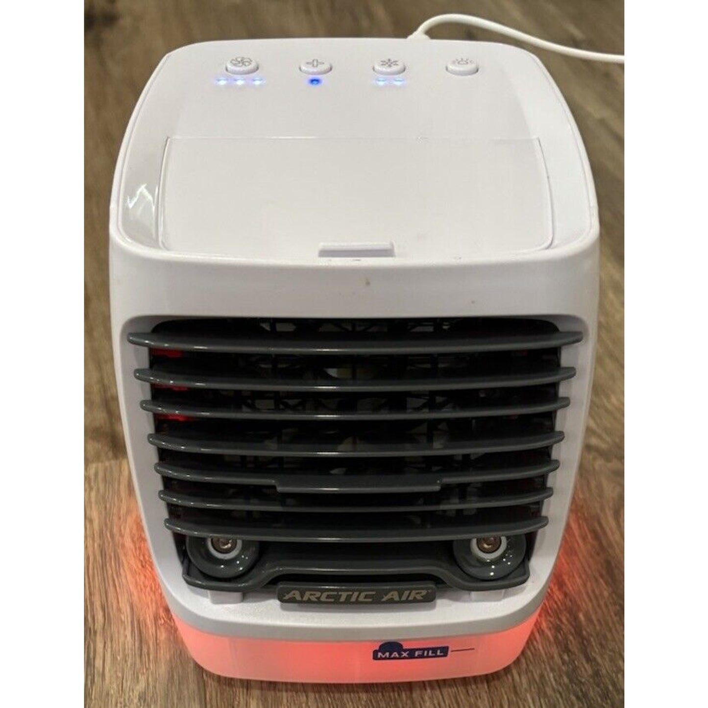 Arctic Air Chill Zone LED Evaporative Cooler 4 Adjustable Speeds, 8-Hour Cooling