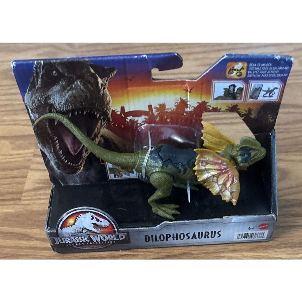 Mattel Jurassic World Legacy Collection DILOPHOSAURUS Dinosaur Action Figure New