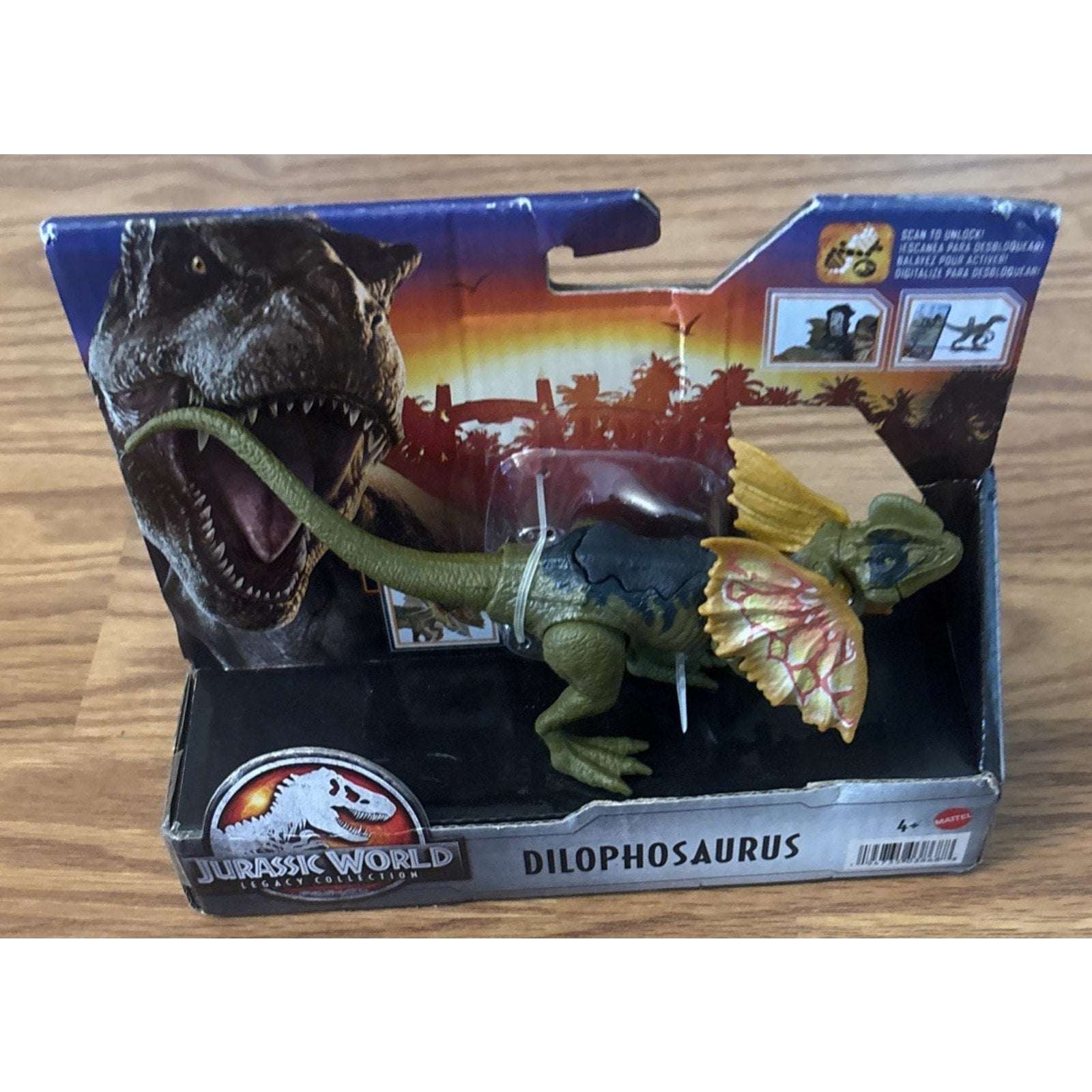 Mattel Jurassic World Legacy Collection DILOPHOSAURUS Dinosaur Action Figure New