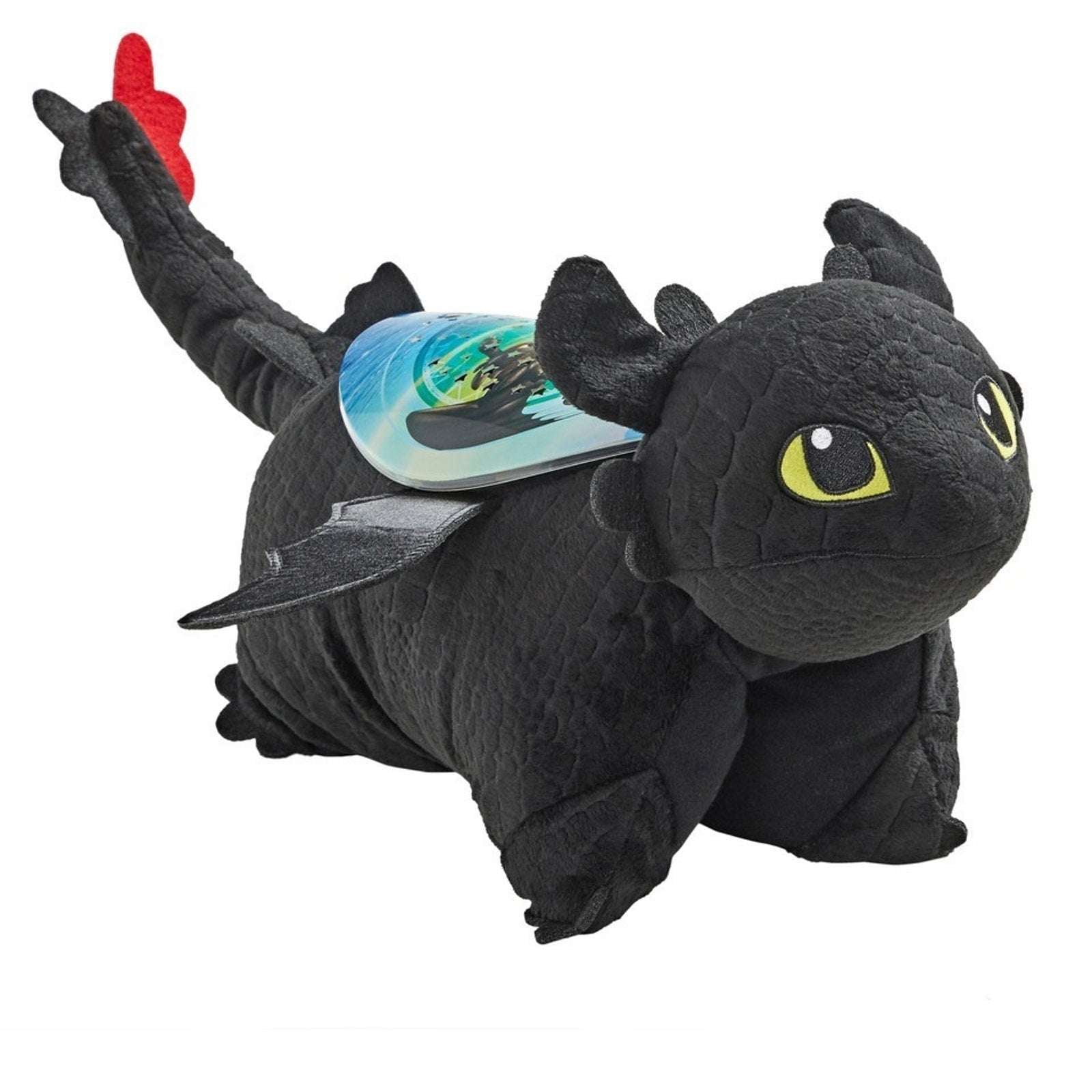How To Train Your Dragon Toothless Pillow Pet Dreamworks Light Projector Glows