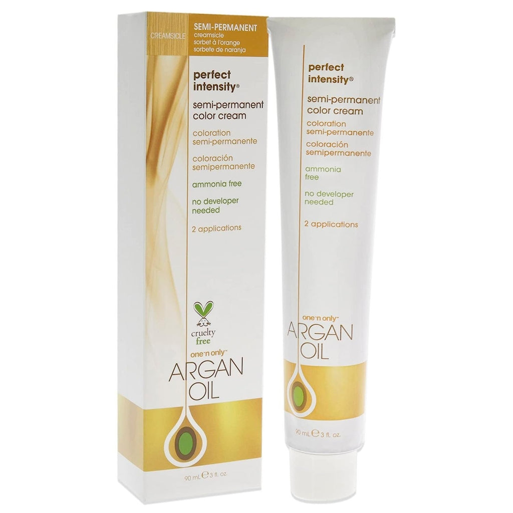 Argan Oil Perfect Intensity Semi-Permanent Color Cream - DREAMSICLE Hair Color
