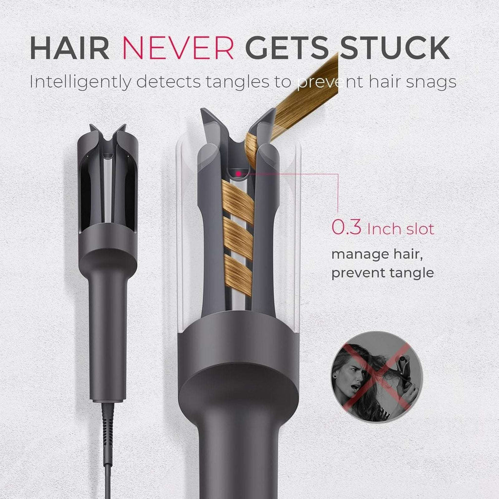 TYMO CURLPRO 1" Automatic Rotating Curling Iron Wand Beach Waves NEW!