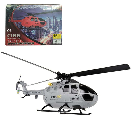 RC ERA C186 (RTF) MBB BO105 RC Helicopter 6-Axis Gyro & Barometric Altitude Hold