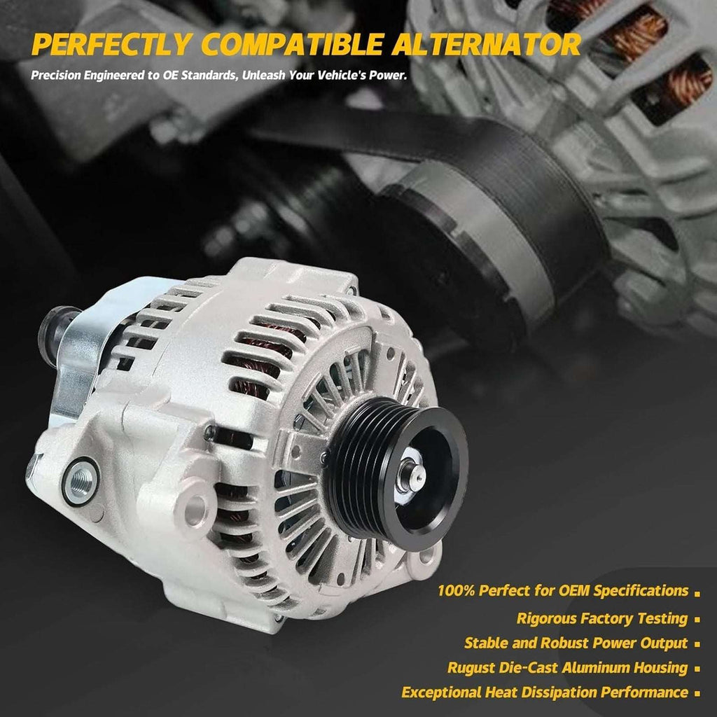 Alternator For Hyundai Azera Sonata Kia Sedona Sorento Borrego 3.8L 37300-3C120
