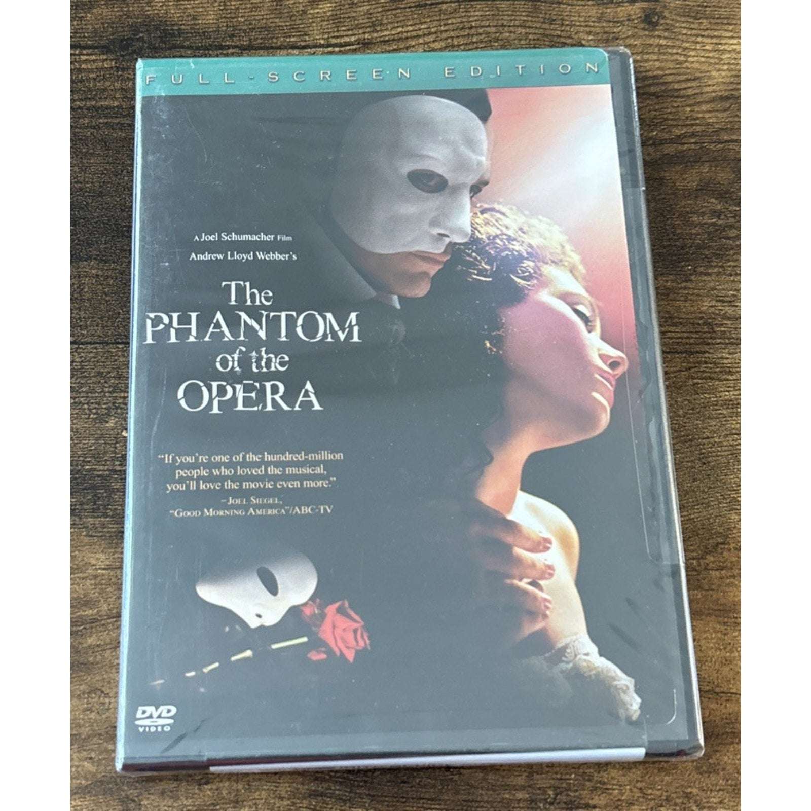 The Phantom of the Opera (2004, DVD) Full-Screen Edition Gerard Butler, SEALED