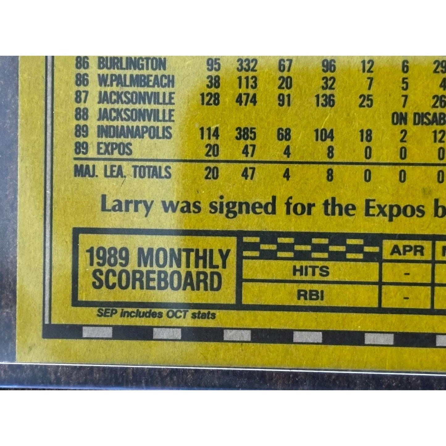 1990 Topps #757 Larry Walker RC Montreal Expos HOF