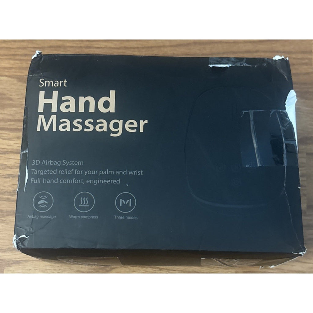 Cordless Smart Hand Massager Heat & Compression w/ Case Arthritis, Carpal Tunnel