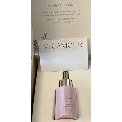 NEW Vegamour GRO Hair Serum for Thinning Hair 30ML / 1floz Fuller Healthier Hair