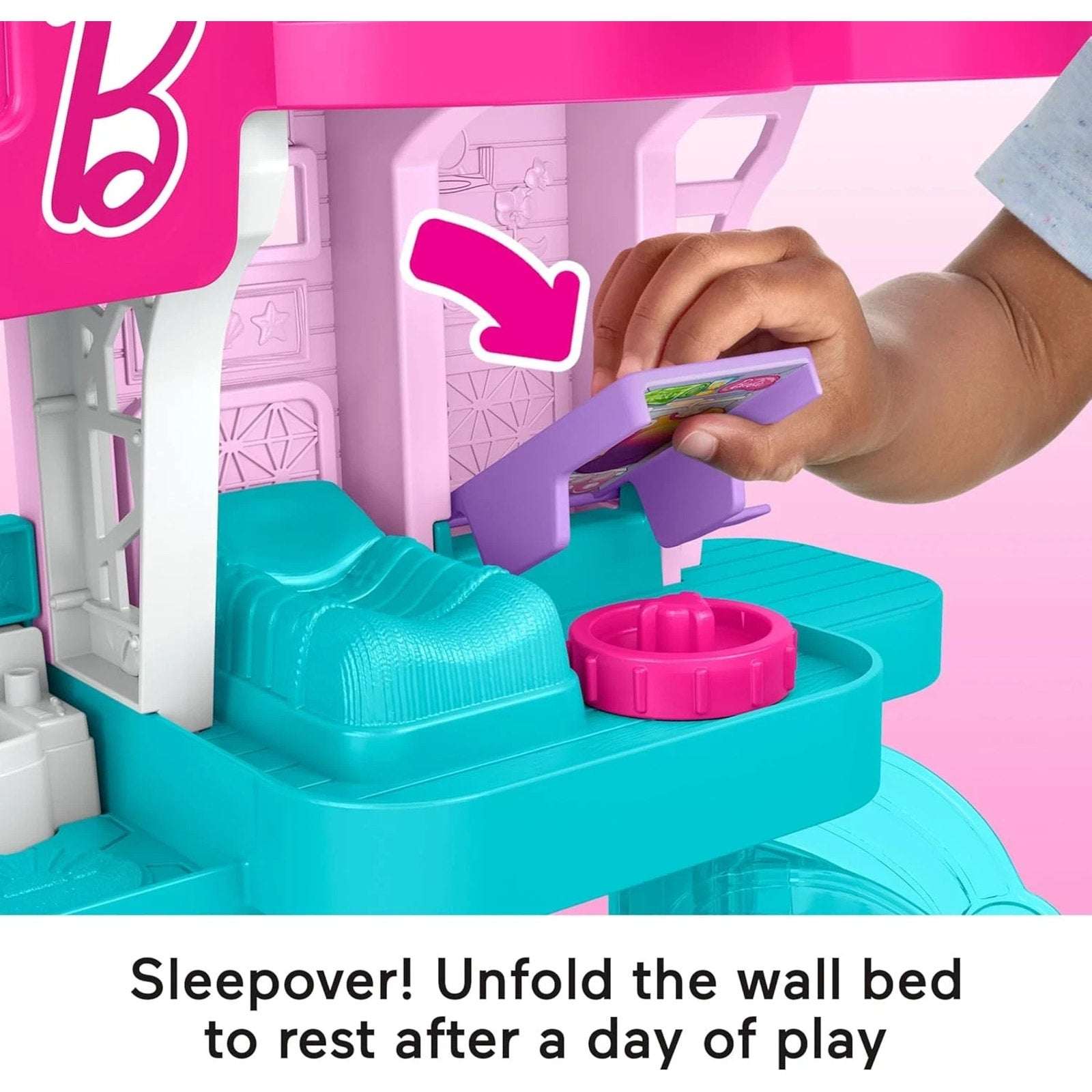 Fisher-Price Little People Barbie Beach House Playset Figures and Accessories