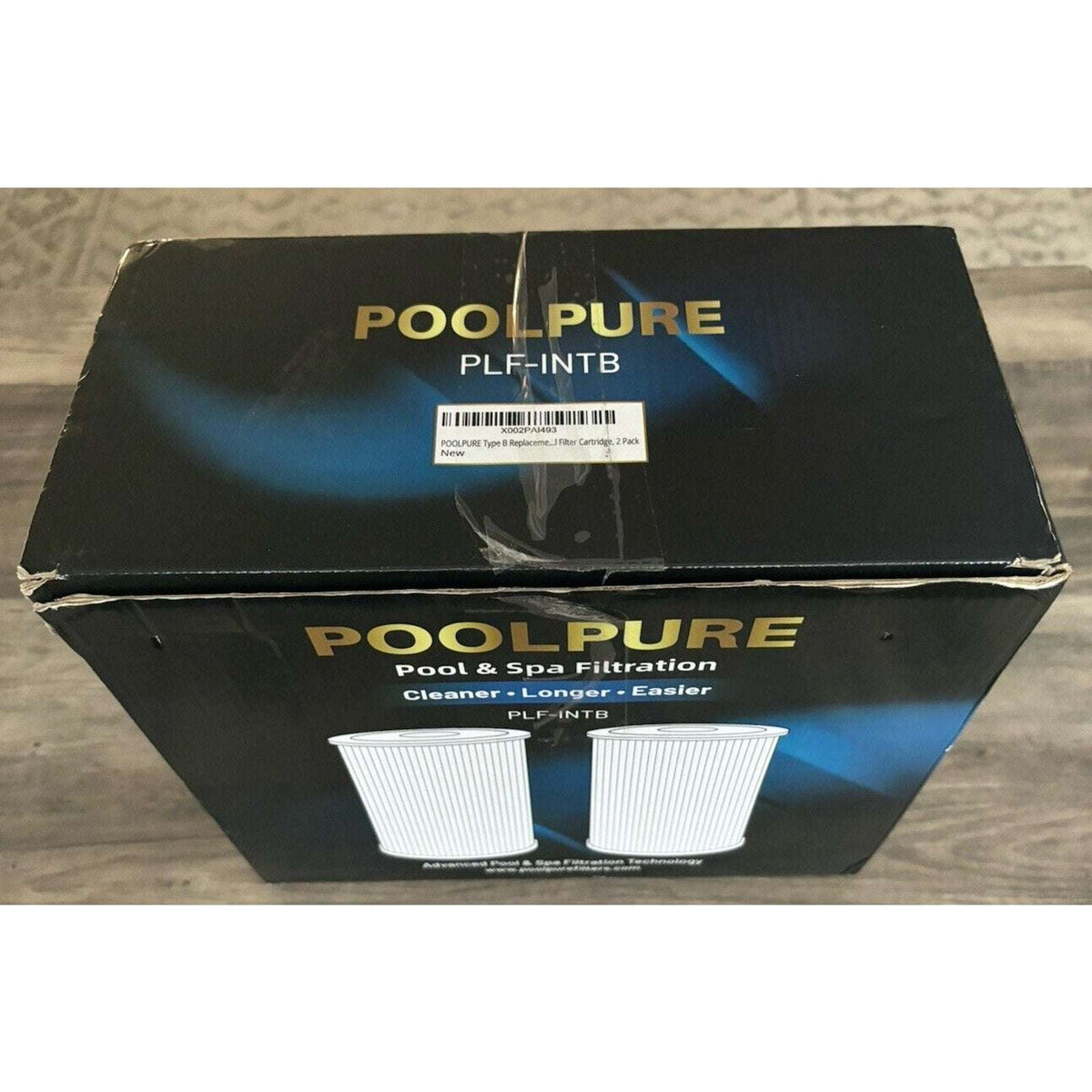 PoolPure Pool and Spa Filtration Filters - PLF-INTB - Intex type B, 29005E - 2Pk